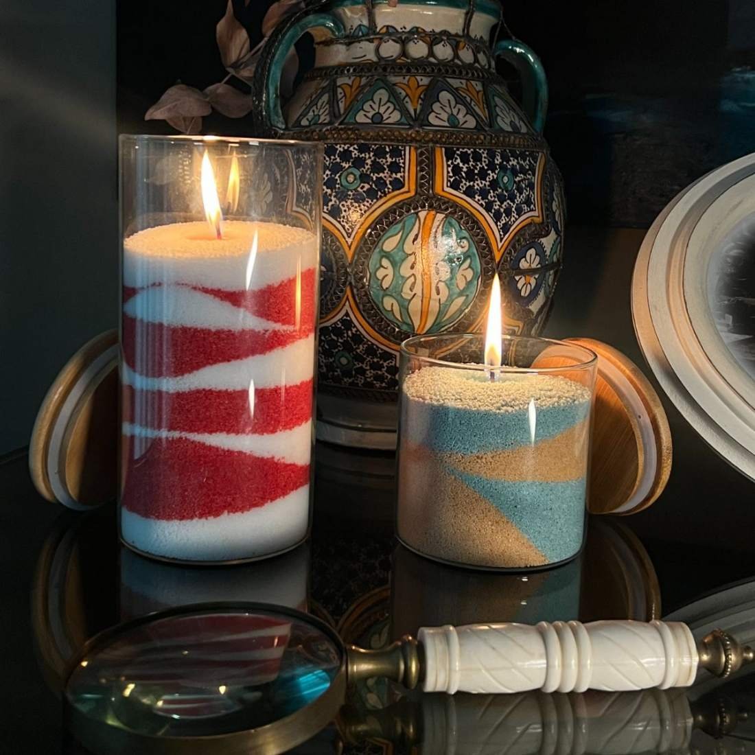 Vela em pó Flame Home — inspiração 11